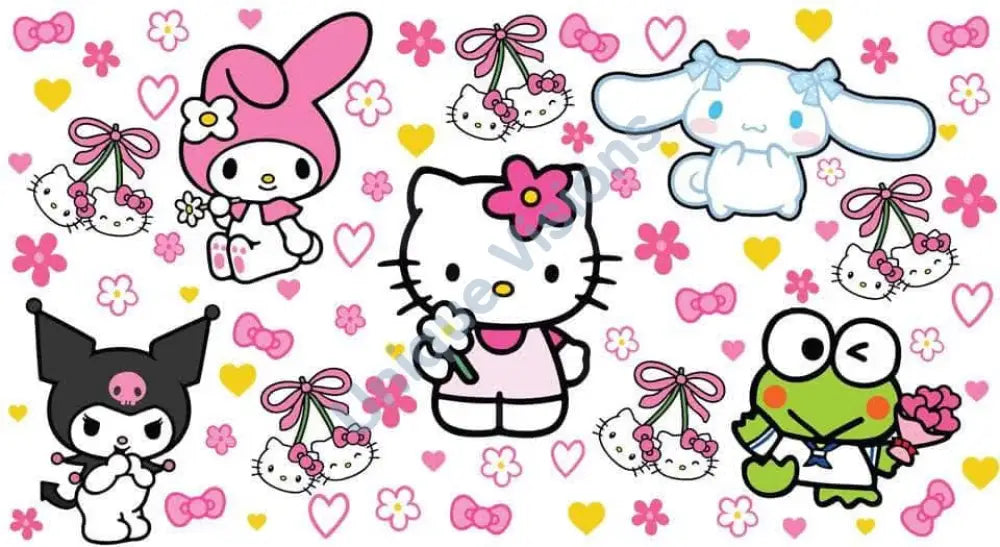 Hello Kitty- Character Wrap 16Oz Wrap