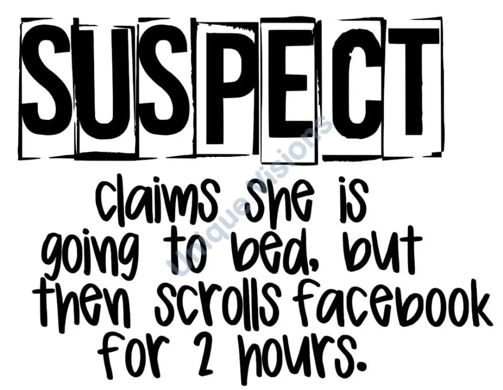 Suspect Claims- Shes Going To Bed Single